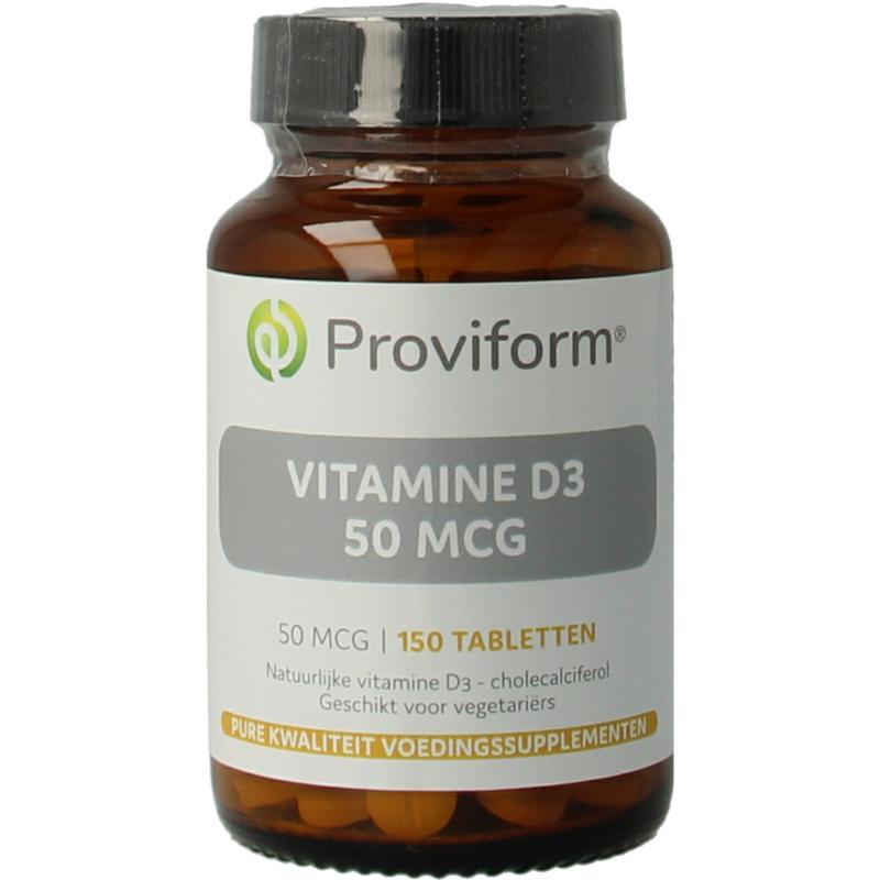 Proviform vitamine d3-50mcg (2000ie)