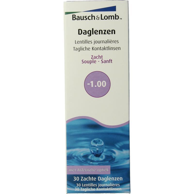 Bausch & Lomb bausch+lomb daglenzen -1.00