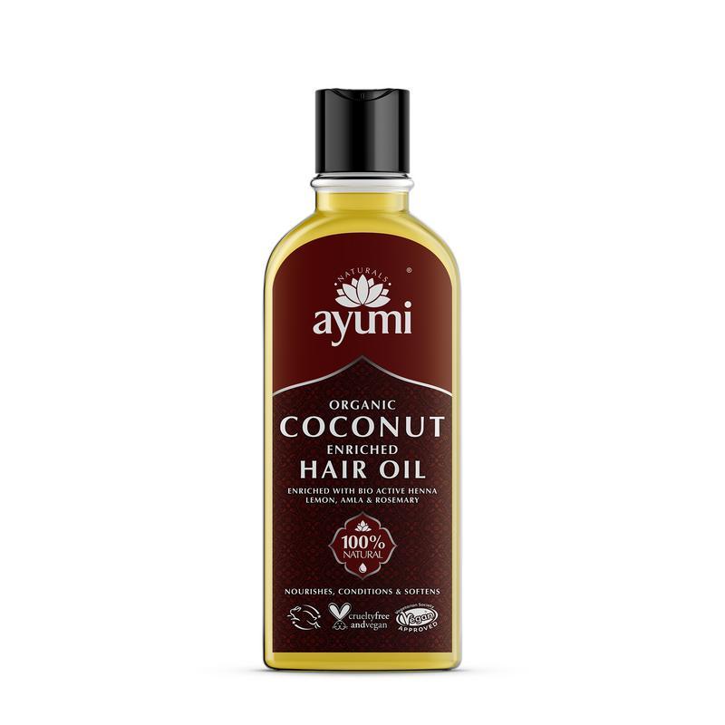 Ayumi hair oil coconut enriched