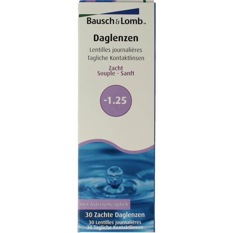 Bausch & Lomb bausch+lomb daglenzen -1.25