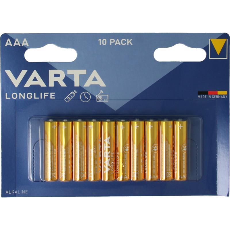 Varta batterij micro aaa