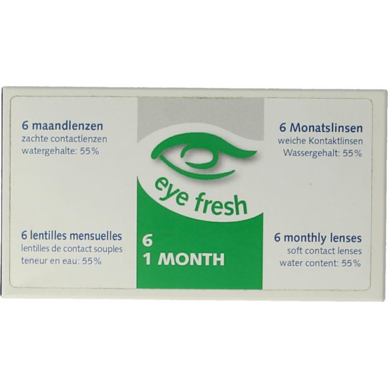 Eyefresh Eyefresh 1 m lens 6 pack -6.0