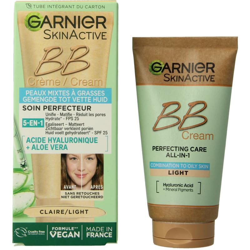 Garnier skin act bb cream oilfr l huid