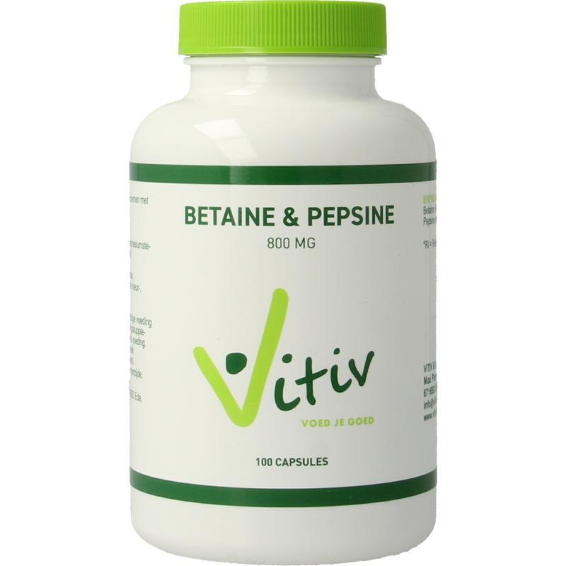 Vitiv betaine hci & pepsine