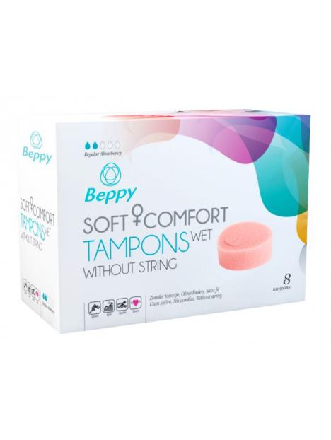 Soft+ comfort tampons wet