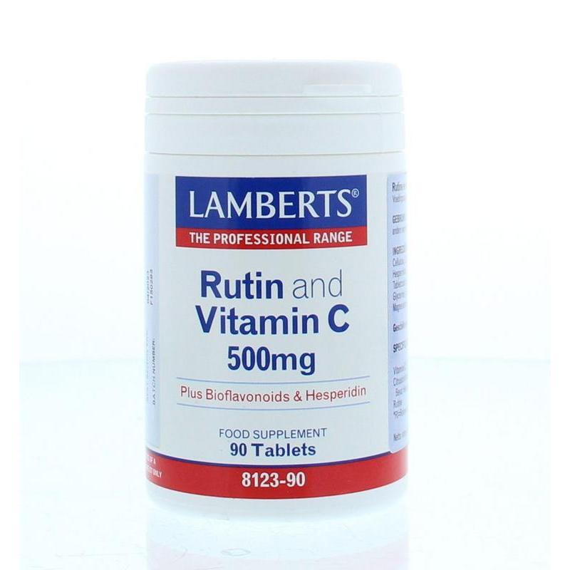 Vitamine C 500 mg rutine & bioflavonoiden