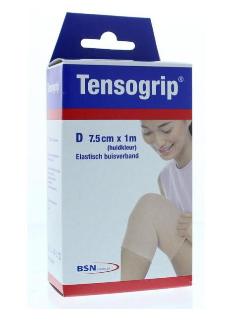 Tensogrip D 1 m x 7.50 cm huidskleur