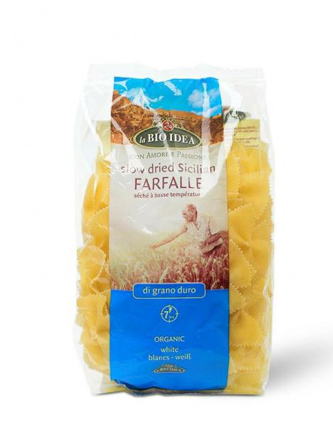 Farfalle vlindertjes wit bio