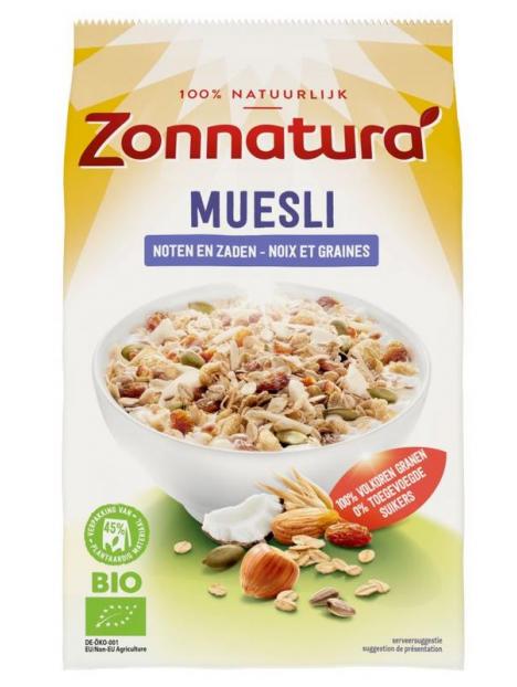 Muesli noten en zaden bio