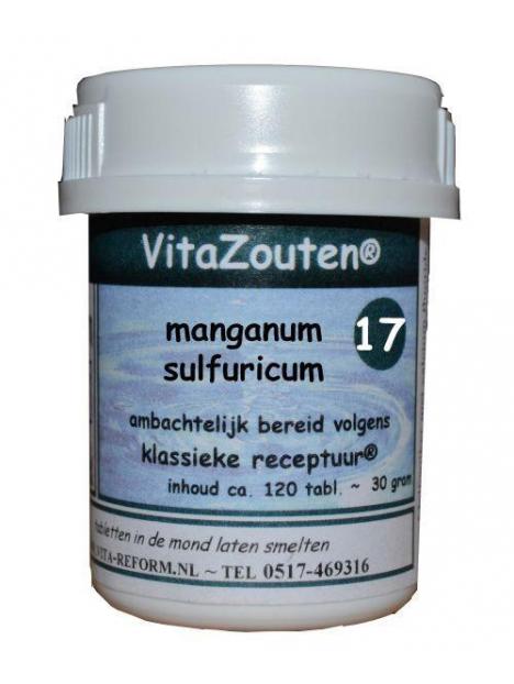 Manganum sulfuricum VitaZout Nr. 17