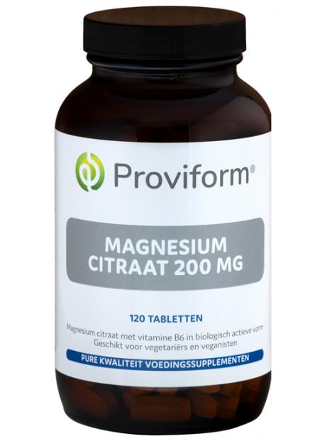 Magnesium citraat 200 mg & B6