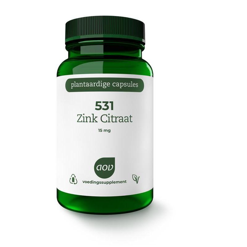 531 Zink citraat 15 mg