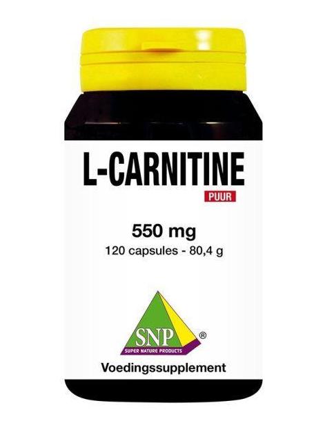 L Carnitine 550 mg puur