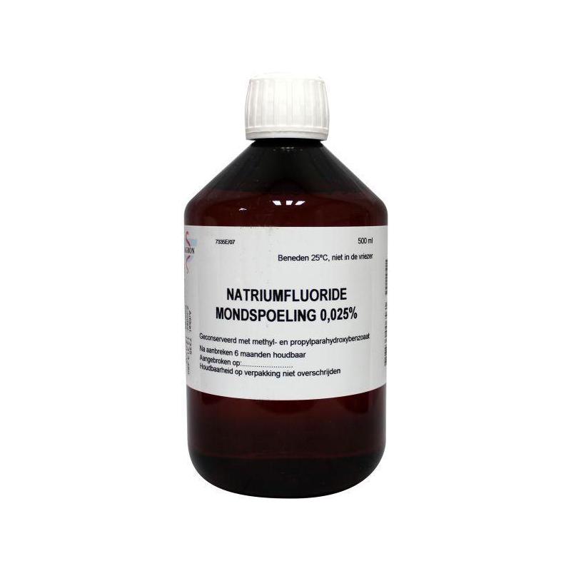 Natriumfluoride mondspoeling 0.025