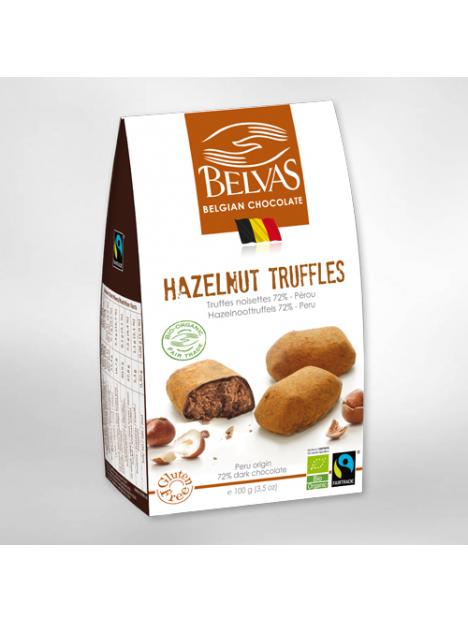 Praline hazelnoot truffels bio