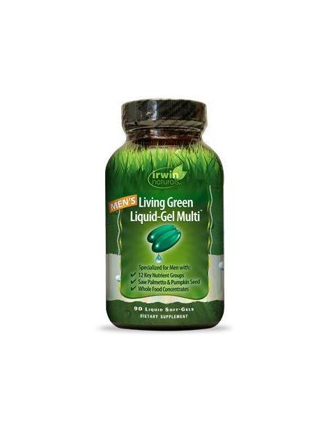 Living green liquid gel multi for men