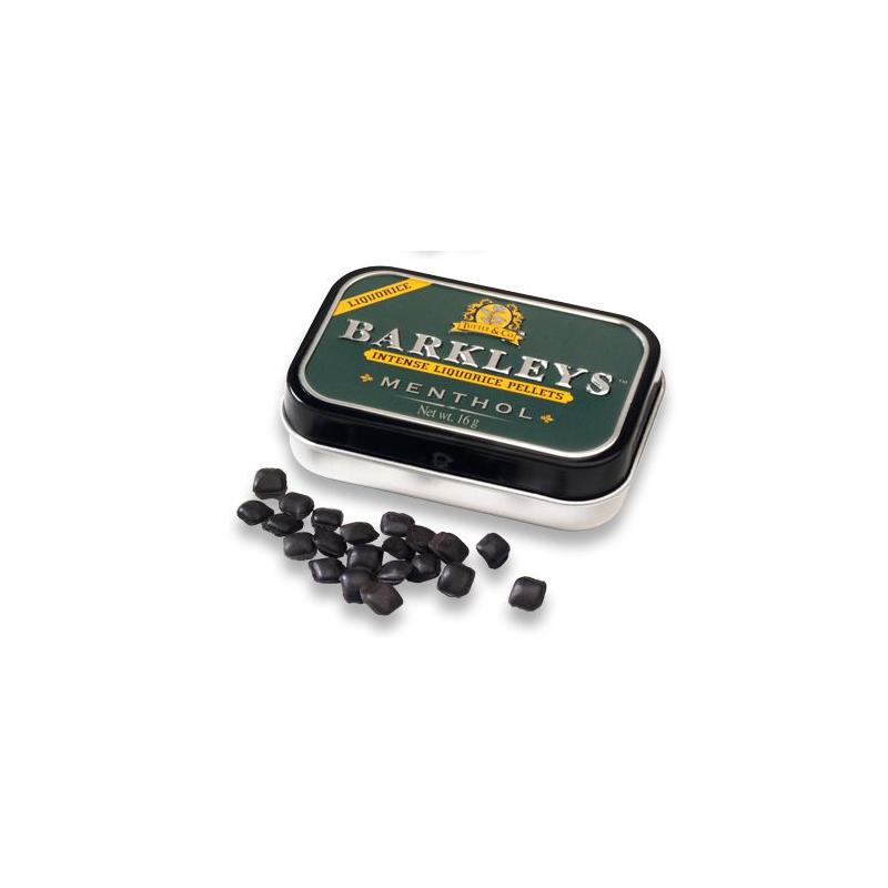 Liquorice pellets menthol