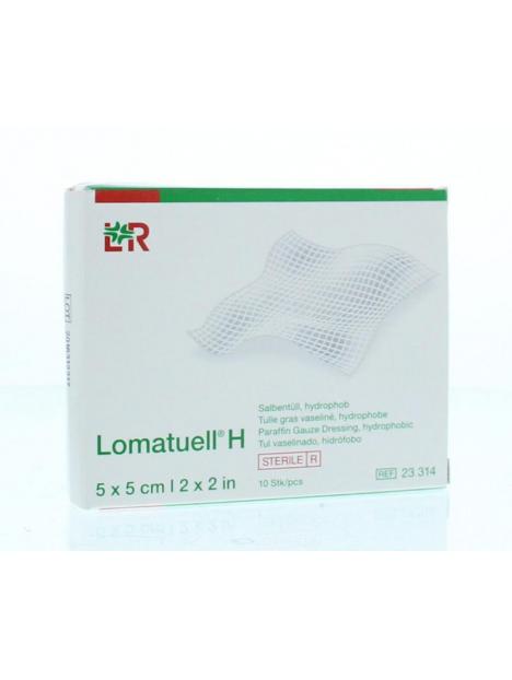 Lomatuell H gaasverband 5 cm x 5 cm