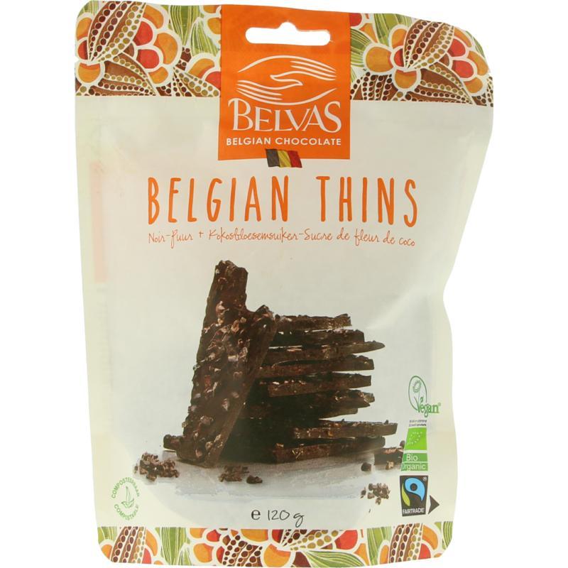 Thins dark 85% met kokosbloesemsuiker bio