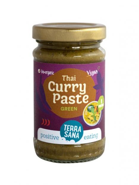 Thaise groene currypasta bio