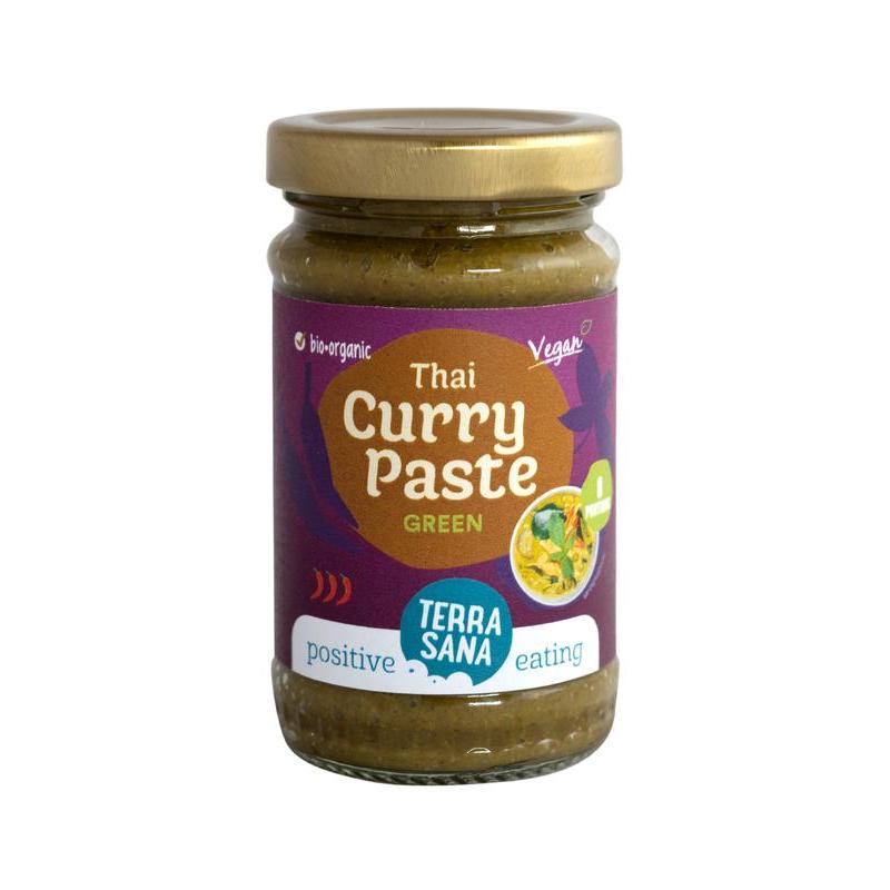 Thailändische grüne Currypaste Bio