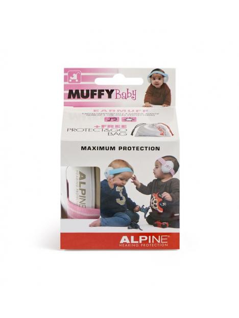 was intellectueel Afleiden Alpine Muffy baby pink oorkappen