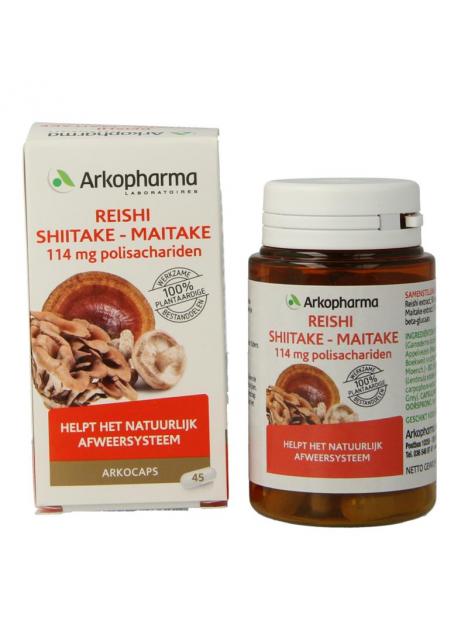 Reishi shiitake maitake