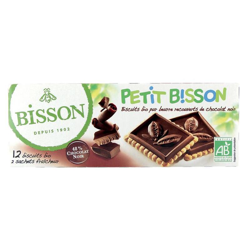 Petit Bisson theebiscuit pure chocolade bio