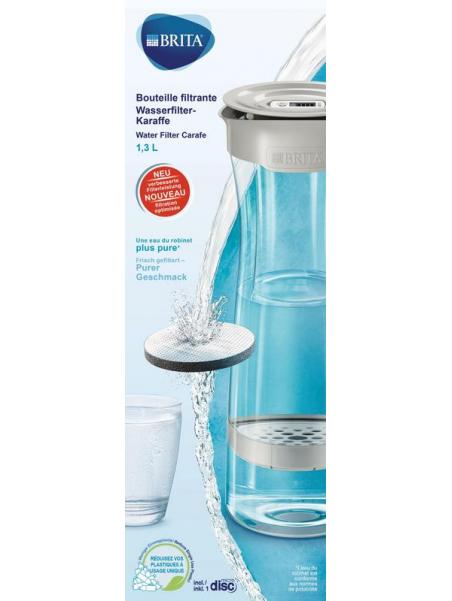 Brita Water Filter Carafe Fill & Serve Soft Grey 1,3l