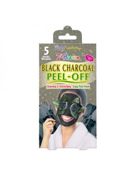 7th Heaven black charcoal peel-off multipack