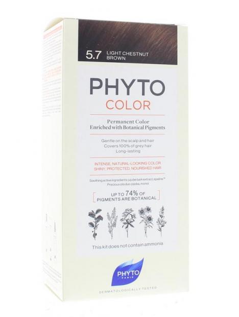 Phytocolor chatain clair marron 5.7