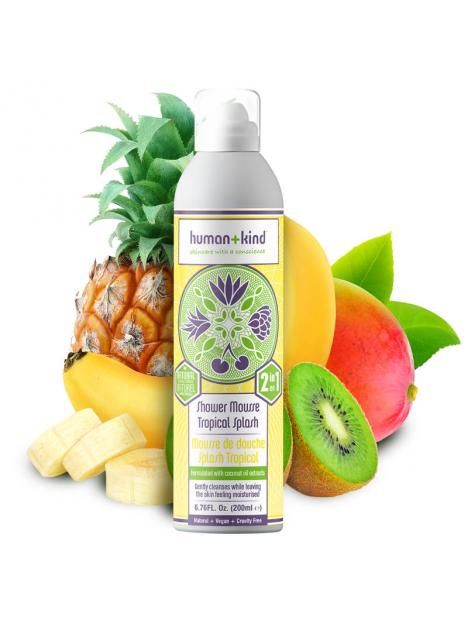 Foam shower tropical splash vegan