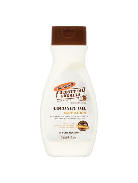 Coconut oil formula body lotion