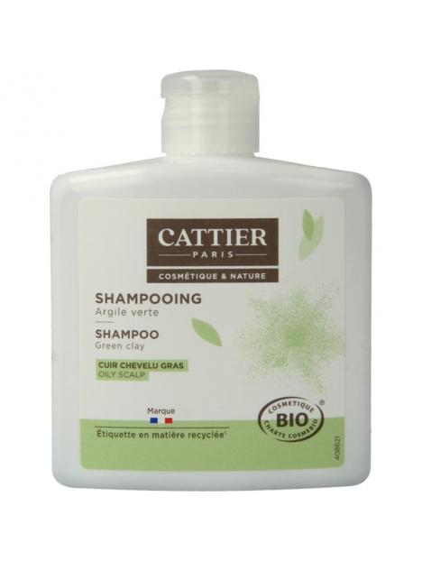 Shampoo vet haar groene klei