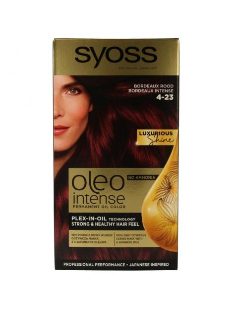 Syoss Color Oleo 4-23 bordeaux rood haarverf