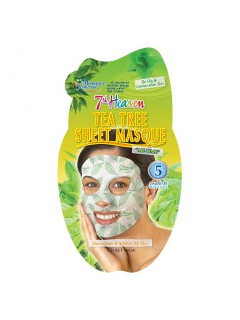 7th Heaven gezichtsmasker tea tree sheet