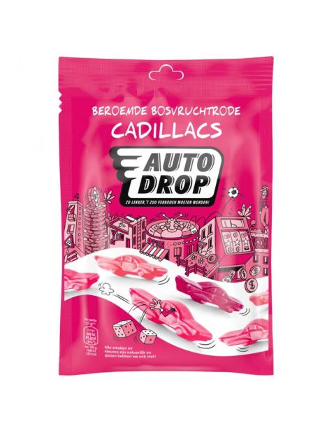 Bosvruchten rode cadillacs