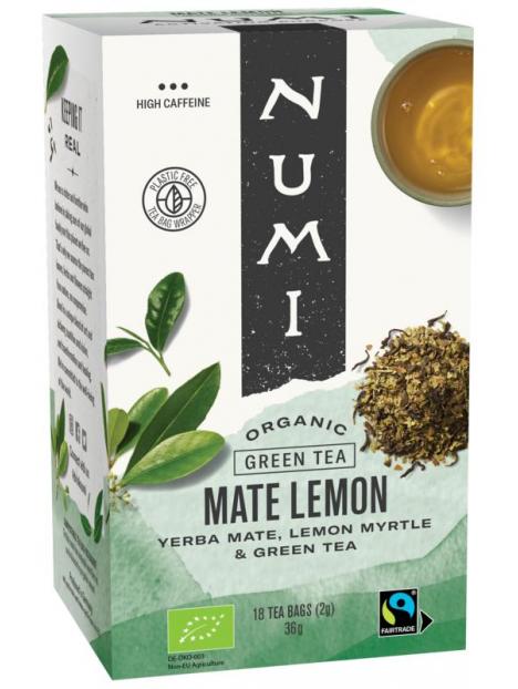 Green tea mate lemon bio