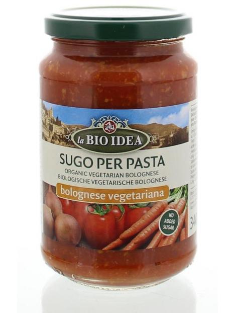 Pastasaus vegetarisch bolognese bio