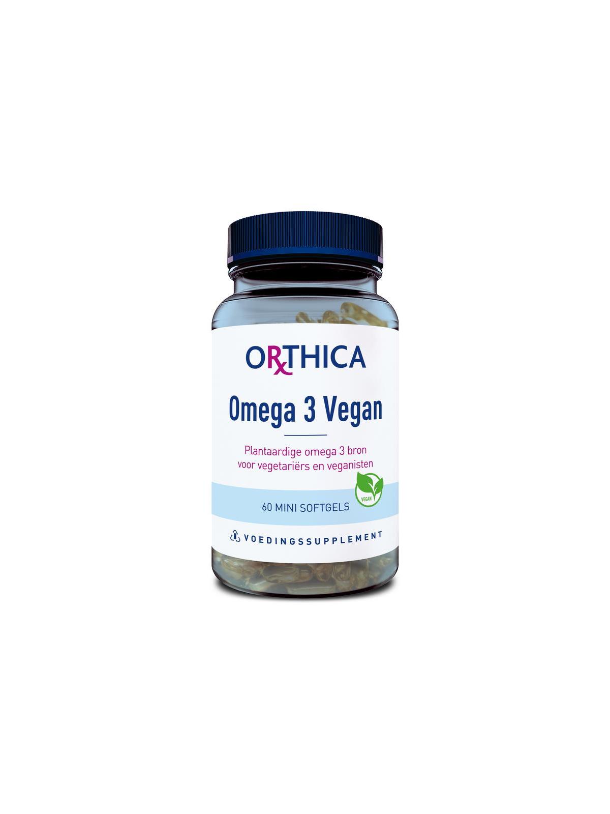 recept Destructief schapen Orthica Omega-3 vegan