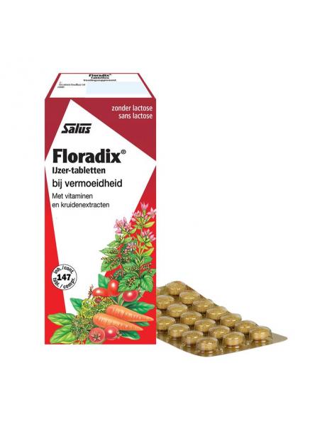 Floradix ijzer tabletten