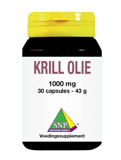 Krill olie 1000 mg one a day