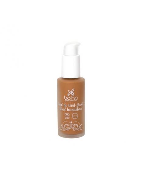 Liquid foundation 07 caramel brun bio