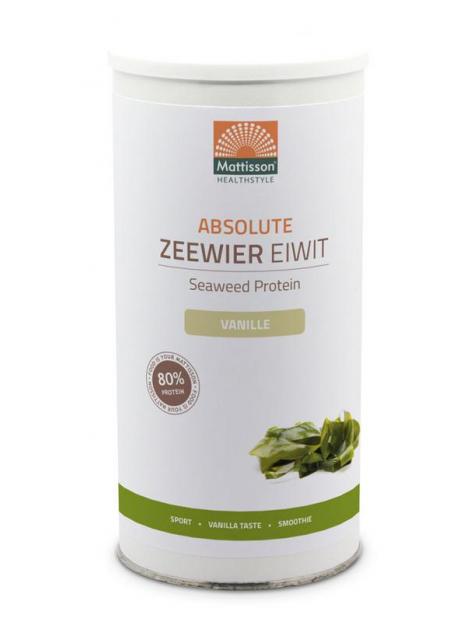 Absolute zeewier eiwit vanille