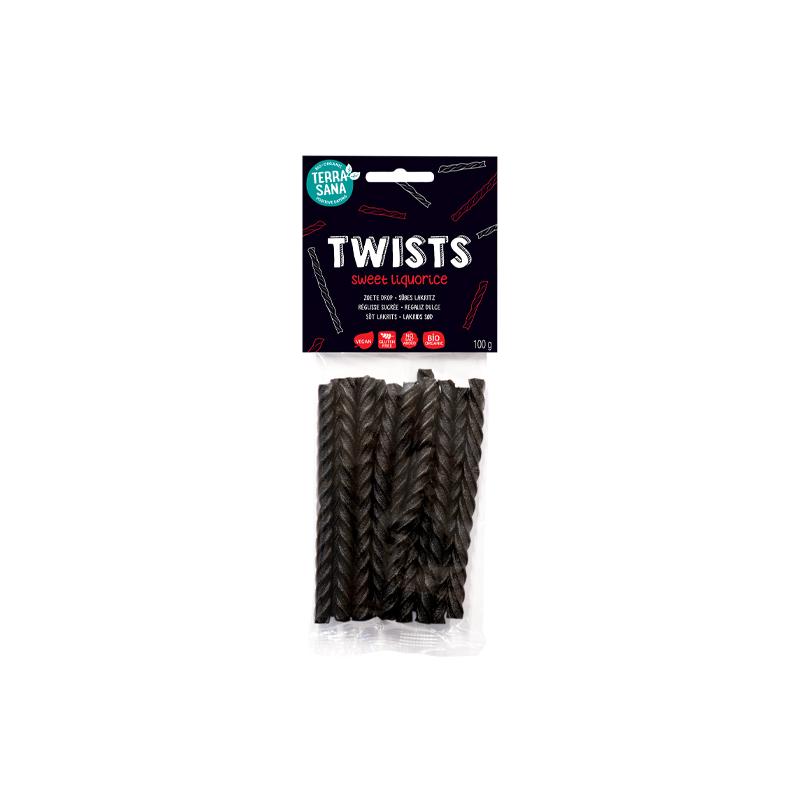 Licorice cables twists organic