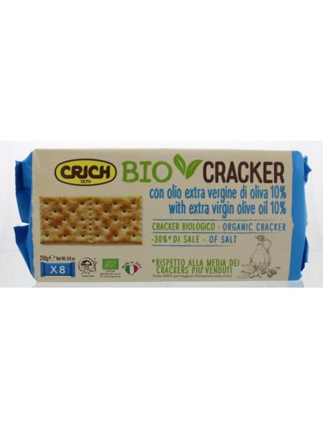 Crackers olijfolie blauw bio