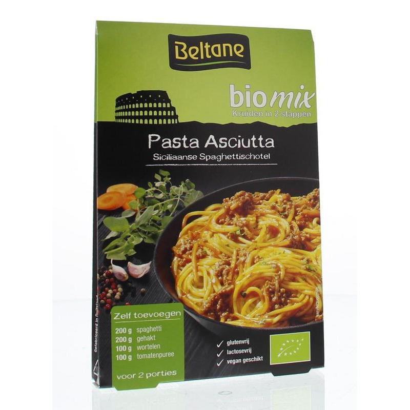 Asciutta Siciliaanse spaghetti schotel mix bio