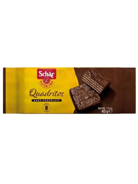 Quadritos cacao wafel