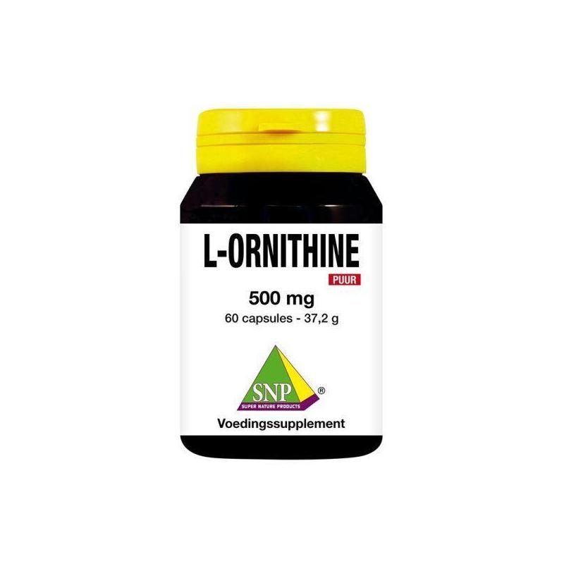 L-Ornithine 500 mg puur