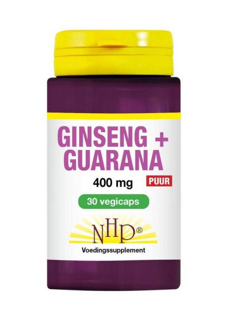 Ginseng guarana 400 mg puur